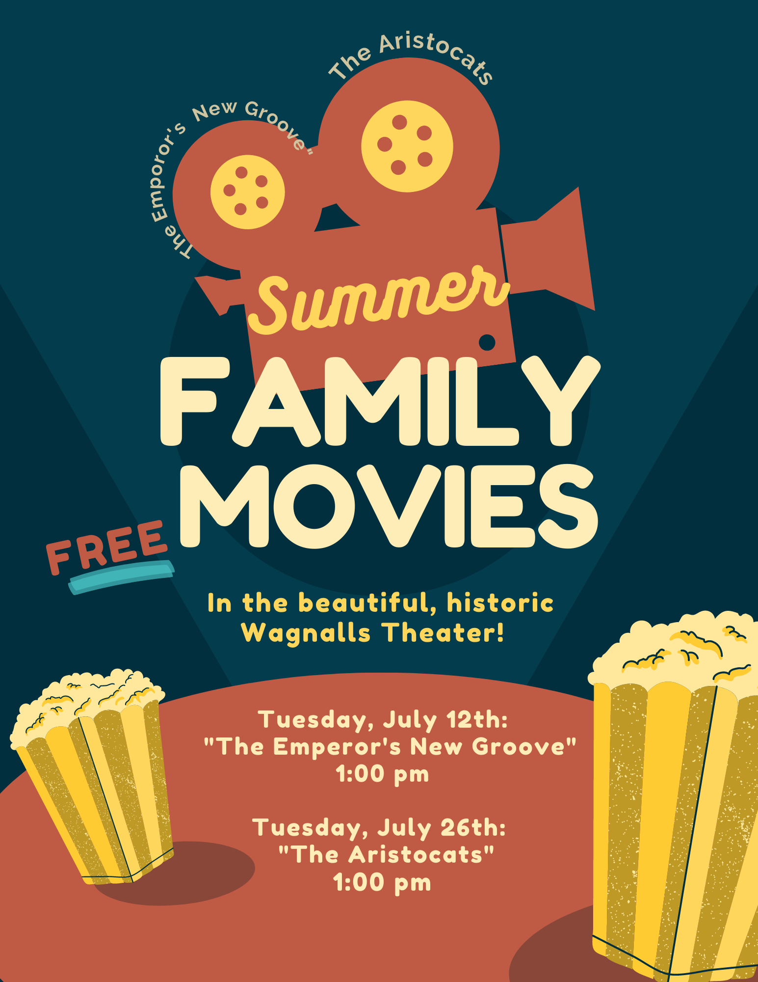 Family Friendly Summer Movies Wagnalls Memorial Foundation